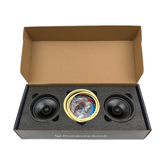 Phoenix Gold ZD-BMW4CX custom fit 10 cm 2-weg luidspreker set 60 watts RMS BMW &amp; MINI