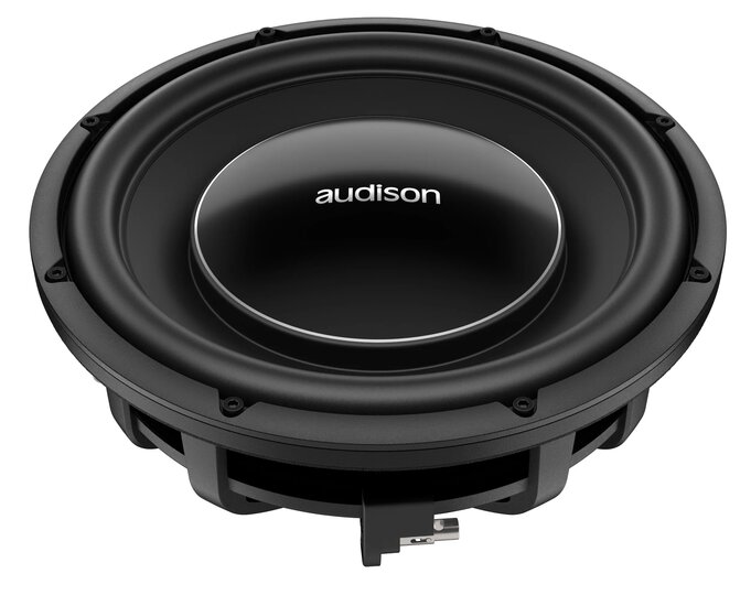 Audison Voce AV12D2-II shallow subwoofer 12 inch 550 watts RMS DVC 2 ohms