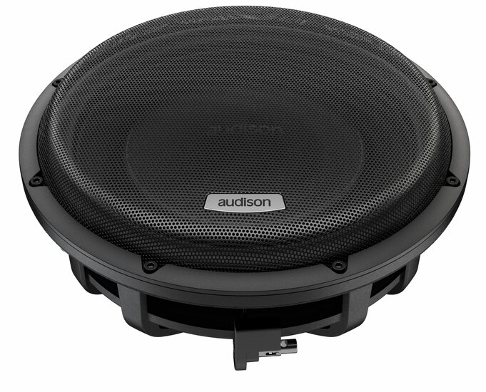 Audison Voce AV12D2-II shallow subwoofer 12 inch 550 watts RMS DVC 2 ohms