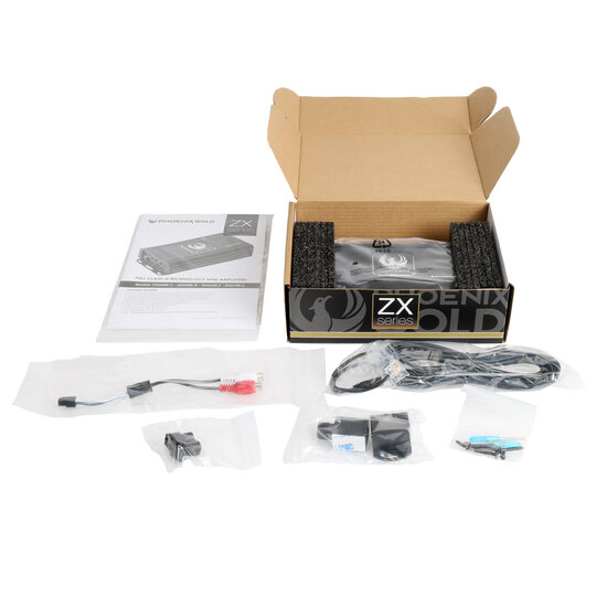 Phoenix Gold ZXM500.1i mono block versterker 500 watts RMS 1 ohms