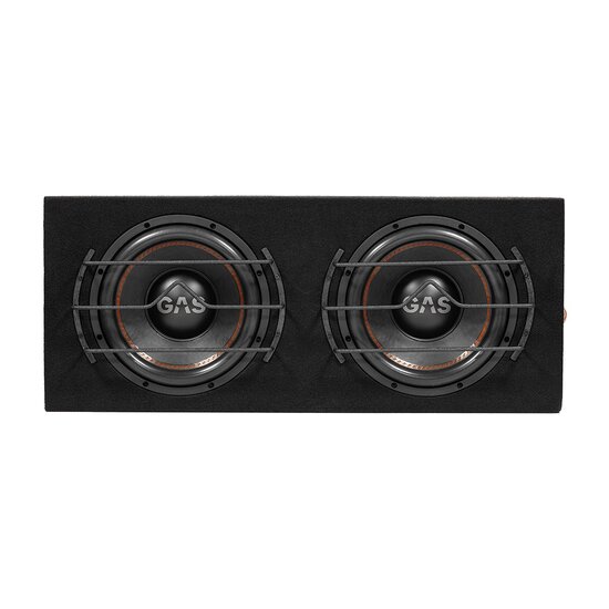 GAS AUDIO MAX B1-212 bassreflex kist 2 x 12 inch 1700 watts RMS DVC 2 ohms