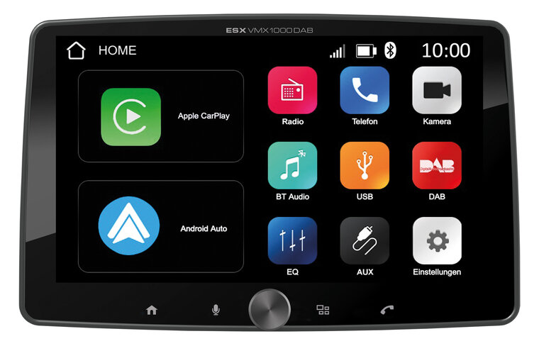 ESX VISION VMX1000DAB radio DAB+ wireless Apple Carplay &amp; Android Auto