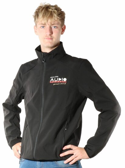 Audio System W-SOFTSHELL-JACK ZWART