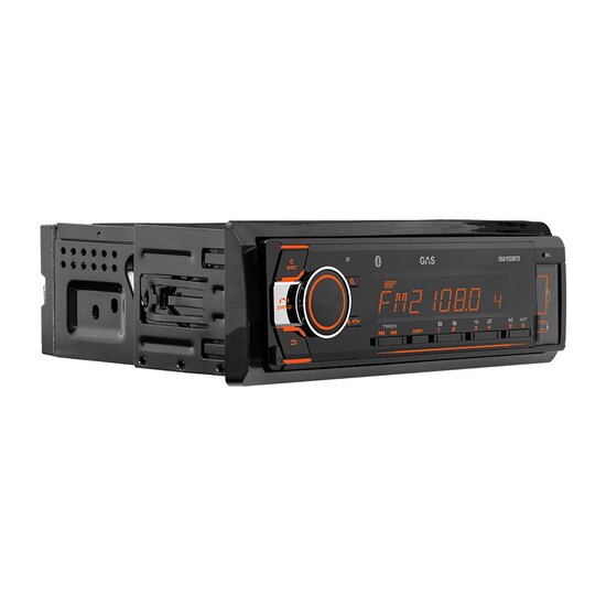 GAS AUDIO MAD M120-BTD DAB+ autroradio met multi-color usb en bluetooth