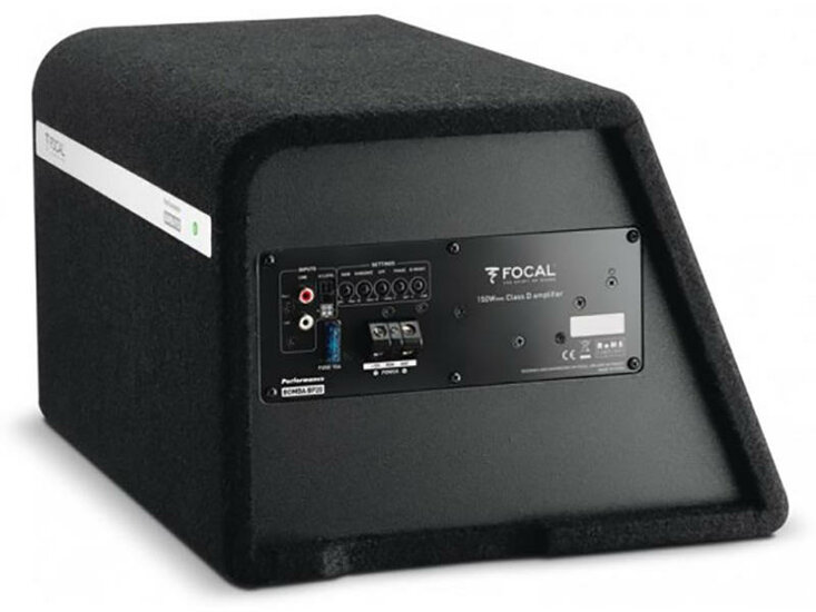 Focal BOMBA BP20 actieve 8 inch bandpass kist 150 watts RMS