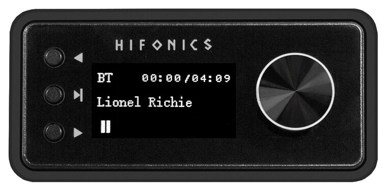 Hifonics HF-DMC OLED remote controller met 5 meter kabel