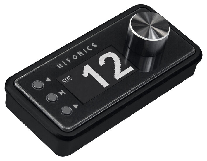 Hifonics HF-DMC OLED remote controller met 5 meter kabel