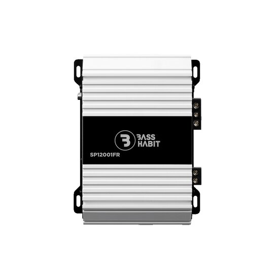 Bass Habit Play SP12001FR mono block versterker 1210 watts RMS 1 ohms