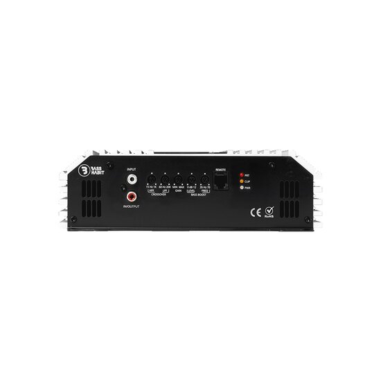 Bass Habit Play SP12001FR mono block versterker 1210 watts RMS 1 ohms