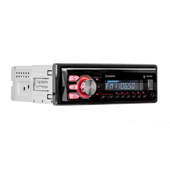 Bass Habit DMR10BT 1DIN autoradio meet usb en bluetooth