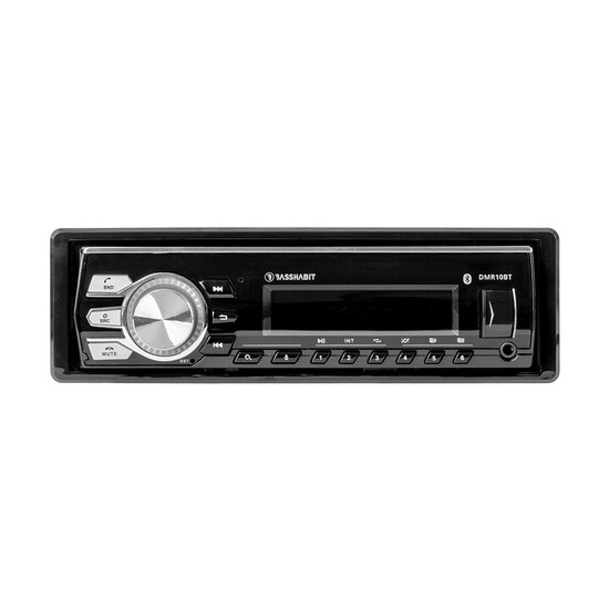Bass Habit DMR10BT 1DIN autoradio meet usb en bluetooth