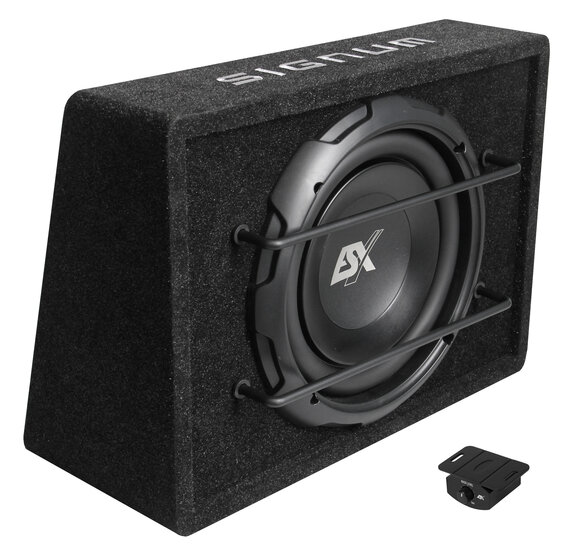 ESX Signum SXB10A actieve gesloten 10 inch subwoofer kist 325 watts RMS