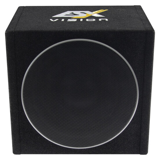 ESX VISION V1000A gesloten actieve 10 inch subwoofer kist 325 watts RMS