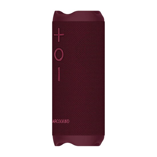 ArcSound EDGE "Ruby Red" draagbare bluetooth luidspreker 40 watts RMS IPX6