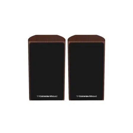 Cerwin Vega LA14E  "kleur espresso" boekenkast luidspreker set 10cm 2-weg 110 watts