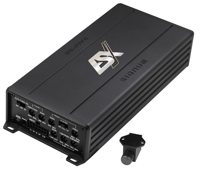 ESX Signum SX-FIVE mini 5 kanaals versterker 600 watts RMS