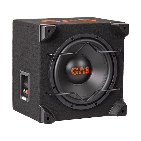 GAS AUDIO MAD B1-112VS gesloten/bassreflex subwoofer kist 12 inch 300 watts RMS 4 ohms