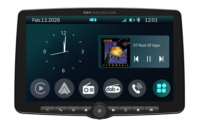 ESX VISION VMX1201DAB radio DAB+ wireless Apple Carplay &amp; Android Auto