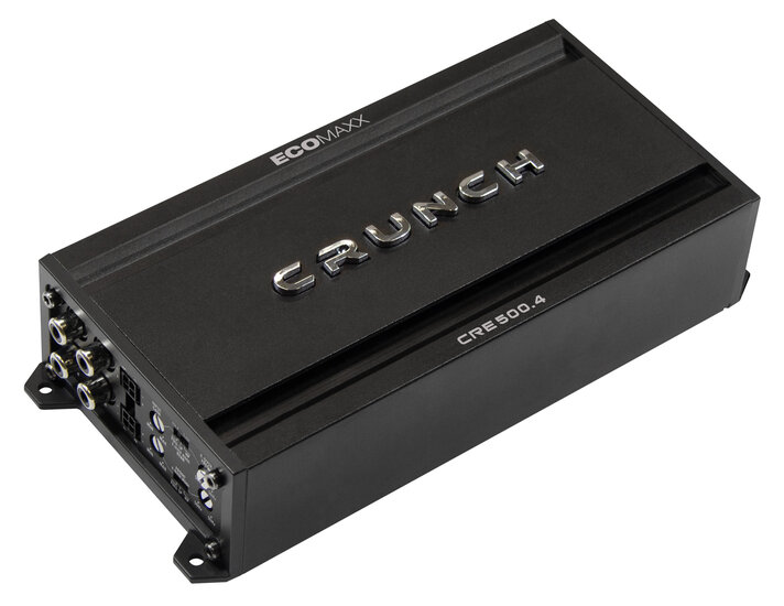 Crunch CRE500.4 micro 4 kanaals versterker 500 watts RMS