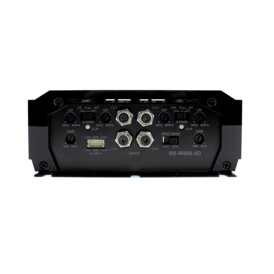 Reiss Audio RS-W800.4D versterker 4 kanaals 1050 watts RMS