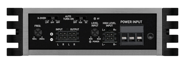 ESX Quantum QMX-TWO-BT micro 2 kanaals versterker 320 watts RMS met bluetooth