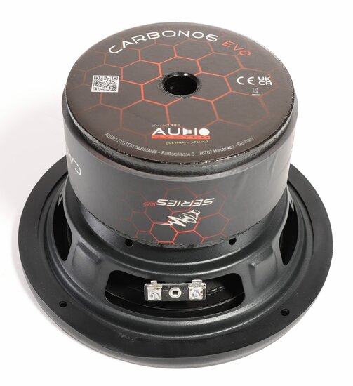 Audio System CARBON 06 EVO subwoofer 6 inch 160 watts RMS DVC 2 ohm