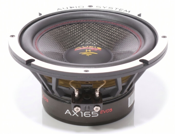 Audio System AX165 EVO3 kickbassen set 16,5 cm 150 watts RMS 3 ohms