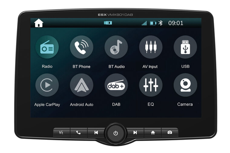 ESX VISION VMX901DAB radio DAB+ wireless Apple Carplay &amp; Android Auto