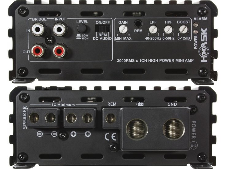 Excursion HXA5K mono block versterker 3000 watts RMS 1 ohms