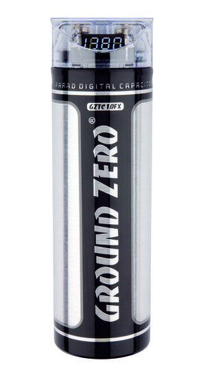 Ground Zero GZTC-1.0FX powercap 1.0 farad wit led display