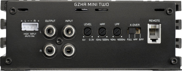 Ground Zero GZHA Mini Two 2 kanaals versterker 460 watts RMS