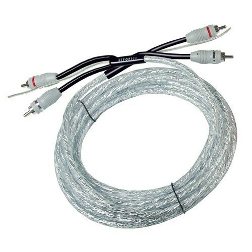 Hifonics HF5-RCA dubbel afgeschermde rca signaalkabel 5 meter inclusief remote leiding