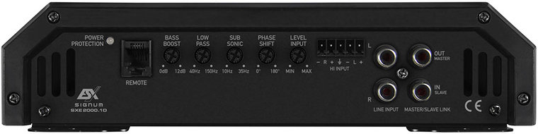 ESX Signum SXE2000.1D mono versterker 1000 watts RMS 1 ohms