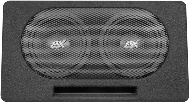ESX DBX206Q dubbele bassreflex kist 2 x 6.5 inch 300 watts RMS