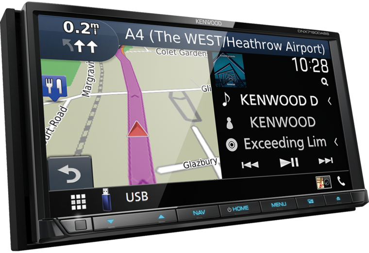 Kenwood DNX7190DABS navigatie dab radio met Apple Carplay &amp; Android Auto