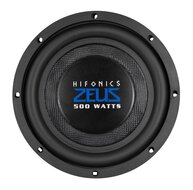 Hifonics Zeus ZST8D4 shallow subwoofer 8 inch 250 watts RMS DVC 4 ohms