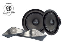 Alpine SPC-106S907-2 custom fit 16,5 cm compo set 100 watts RMS Mercedes Sprinter 907 - 910
