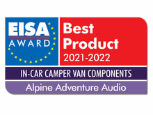 Alpine SWC-W84S907 custom fit 8 inch subwoofer kist voor Mercedes Sprinter