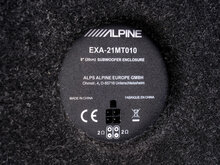 Alpine SWC-W84S907 custom fit 8 inch subwoofer kist voor Mercedes Sprinter