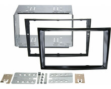 2-din inbouwkit pianolak zwart voor opel Astra Corsa Zafira