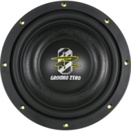 Ground Zero GZHW-10SPL-D2 FLAT subwoofer 10 inch 600 watts RMS DVC 2 ohms