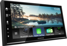 Kenwood DMX7722DABS autoradio wireless Apple Carplay &amp; Android Auto Wifi bluetooth