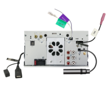 JVC KW-M785DBW DAB+ autoradio wireless apple carplay & android auto bluetooth usb