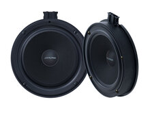 Alpine SPC-106CRA2-2 custom fit 16,5 cm compo set 100 watst RMS voor Volkswagen Crafter 2 &amp; MAN TGE