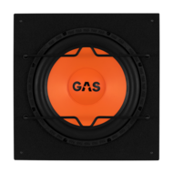 GAS AUDIO MAD B1-112 bassreflex subwoofer kist 12 inch 300 watts RMS 4 ohms