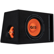 GAS AUDIO MAD B2-110 bassreflex subwoofer kist 10 inch 300 watts RMS 4 ohms