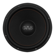 GAS AUDIO MAX S1-18D1 high power subwoofer 18 inch 1800 watts RMS DVC 1 ohms