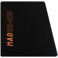 GAS AUDIO MAD B2-210 bassreflex subwoofer kist 2 x 10 inch 600 watts RMS 2 ohms