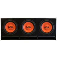 GAS AUDIO MAD B2-310 bassreflex subwoofer kist 3 x 10 inch 900 watts RMS 1 ohms