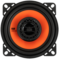 GAS AUDIO MAD X2-44 luidspreker set 10 cm 2-weg 60 watts RMS 4 ohms